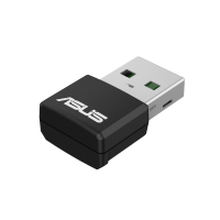  Asus USB-AX55 NANO // WI-FI 802.11ax/ac/a/g/n, 400 + 867 Mbps USB 3.0 Adapter + 2 antenna ; 90IG06X0-MO0B00