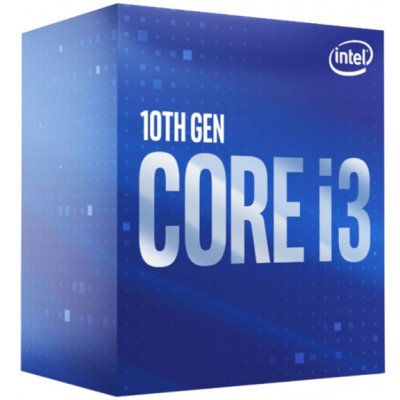  INTEL Core i3-10100 <Socket 1200, 3.6-4.3GHz, Comet Lake, 4 / 8 , L3: 6, 14nm, 65 , Intel UHD 630> (BX8070110100) BOX
