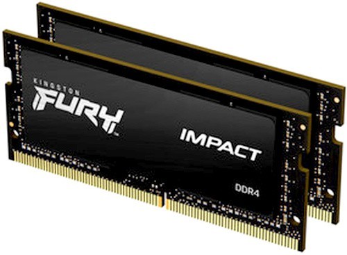   64Gb Kingston Fury Impact SO-DIMM DDR4 2666MHz (KF426S16IBK2/64) (2x32Gb KIT)