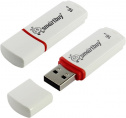 USB Flash  16Gb SmartBuy Crown White (SB16GBCRW-W)