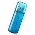 USB Flash    64Gb Silicon Power Helios 101 Blue (SP064GBUF2101V1B)