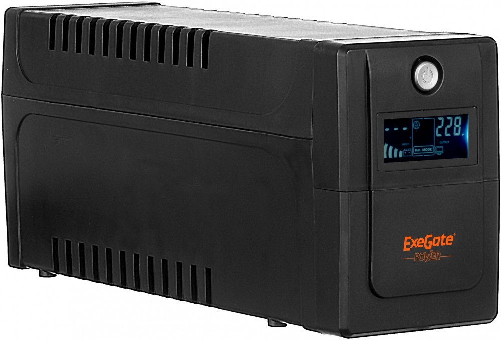  (UPS) Exegate Power Smart ULB-800 LCD (C13,RJ,USB)