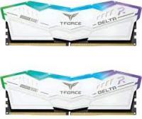   32GB (2x16GB) TEAMGROUP T-Force Delta RGB, DDR5, 8000MHz CL38 (38-48-48-84) 1.4V / FF4D532G8000HC38DDC01 / White