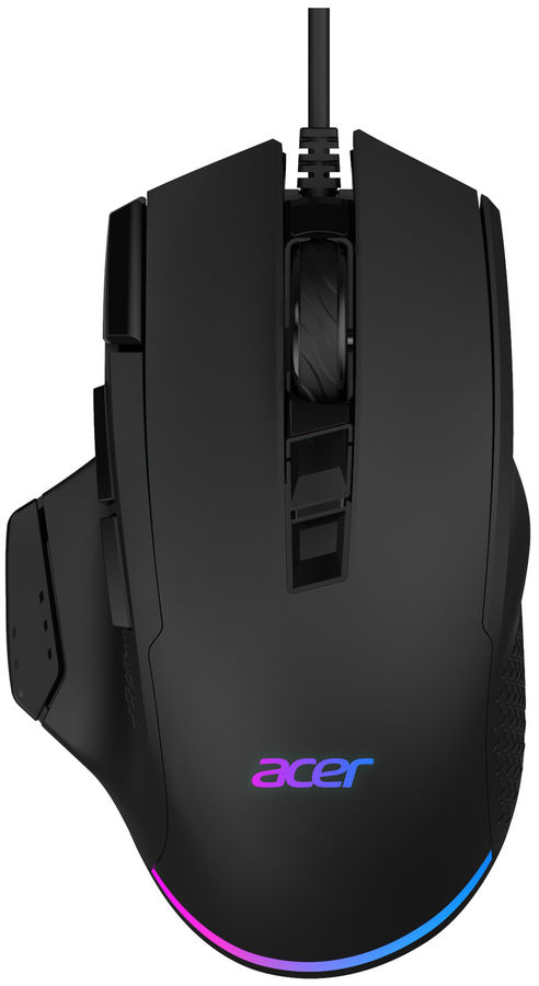   Acer OMW180 Black , , 6400 dpi, USB, : 