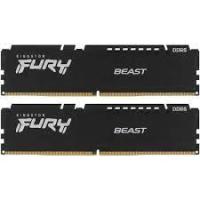   32Gb Kingston FURY Beast Black, DDR5, DIMM, PC48000, 6000Mhz, EXPO, CL36 (Kit of 2) (KF560C36BBEK2-32) (retail)