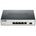  D-Link Switch DGS-1100-06/ME/A1B 5 ports Switch Ethernet 10/100/1000 Mbps/+ 1 port SFP