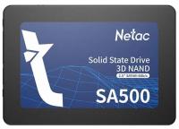  SSD 2.0Tb Netac SA500 (NT01SA500-2T0-S3X) (2.5", SATA3, up to 530/475MBs, 3D NAND, 960TBW, 7mm)