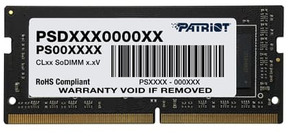   4Gb DDR4 2666Mhz Patriot Signature SO-DIMM (PSD44G266681S)