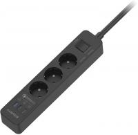    USB  Harper UCH-340 Black (3 .,1,5., 3 x USB) (H00003195)