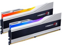   DDR5 G.SKILL TRIDENT Z5 RGB 32GB (2x16GB) 8000MHz CL38 (38-48-48-128) 1.45V / F5-8000J3848H16GX2-TZ5RS / Silver