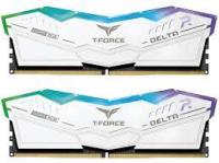  TEAMGROUP T-Force Delta RGB  White, DDR5, 7800MHz, CL38 (38-48-48-84), 1.4V / FF4D532G7800HC38DDC01