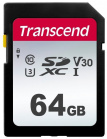   64Gb Transcend SDXC Class 10 (TS64GSDC300S)