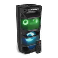Sven PS-670 2.0    (2x32.5W, mini Jack, USB, Bluetooth, FM, micro SD, , 2 x 4400 A, LED )