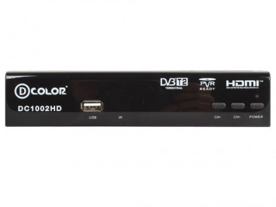   DVB-T2 D-Color DC1002HD HDMI USB 
