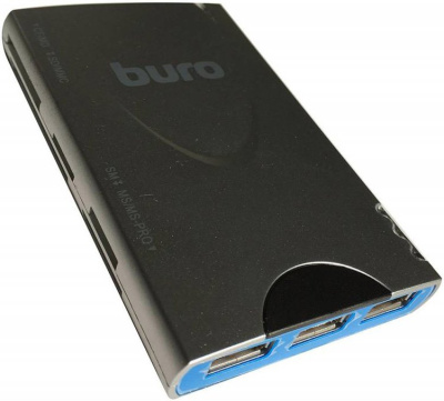    USB2.0 Buro BU-CR/HUB3-U2.0-1012