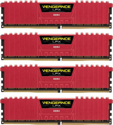   DDR4 32Gb 3600MHz PC-28800 Corsair Vengeance LPX (CMK32GX4M4B3600C16R)(4x8G KIT)