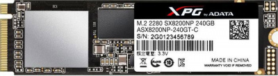   240Gb SSD A-DATA XPG SX8200 (ASX8200NP-240GT-C)