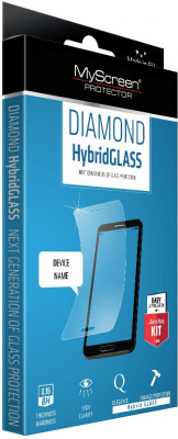   MyScreen DIAMOND HybridGLASS EA Kit  HTC U Play