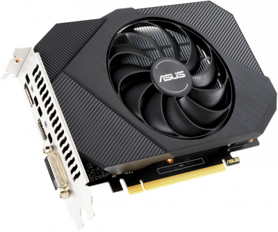  nVidia GeForce GTX1650 ASUS PCI-E 4096Mb PH-GTX1650-O4GD6-P (90YV0EZ1-M0NA00)