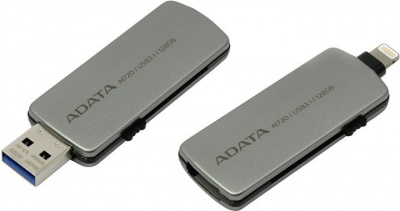USB Flash  128Gb A-DATA i-Memory AI720 Space Grey