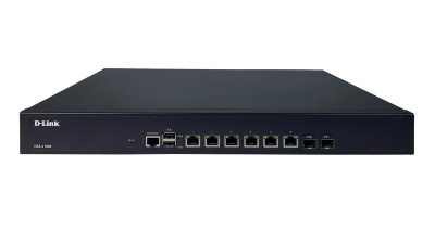   D-Link DSA-2108S/A1A, 6x1000Base-T WAN/LAN, 2x1000Base-X SFP WAN/LAN, 2USB