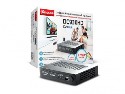   DVB-T2 D-Color DC930HD HDMI 