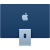  Apple iMac 24" Blue (M3/8Gb/256Gb SSD/MacOs) (MQRC3ZP/A) (A )    EU