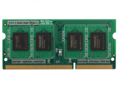     SO-DDR3 4Gb PC12800 1600MHz Patriot PSD34G160081S