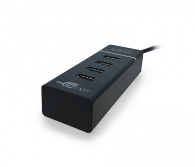  USB 3.0  4 ,  CBR CH-157 (Black)