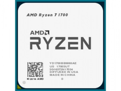 AMD Ryzen 7 1700 16MB AM4 3000 (YD1700BBM88AE) OEM
