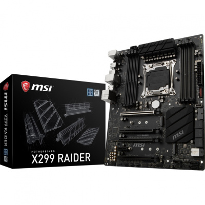   MSI X299 RAIDER (LGA2066, ATX)
