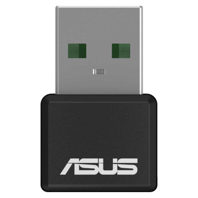  Asus USB-AX55 NANO // WI-FI 802.11ax/ac/a/g/n, 400 + 867 Mbps USB 3.0 Adapter + 2 antenna ; 90IG06X0-MO0B00