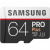   Samsung PRO Plus V2 microSDXC 64Gb UHS-I U3 + ADP (100/90 Mb/s)