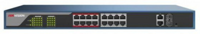  Hikvision DS-3E1318P-E 16-ports 10/100Mbps