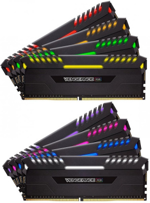   64Gb DDR4 2933MHz Corsair Vengeance RGB (CMR64GX4M8Z2933C16) (8x8Gb KIT)