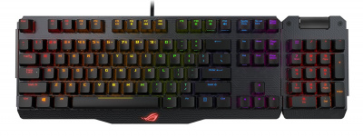 Asus ROG Claymore Brown Switches  USB Multimedia LED      (90MP00E1-B0RA00)