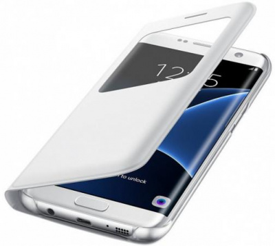  - Samsung  Samsung Galaxy S7 edge S View Cover  EF-CG935PWEGRU