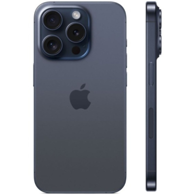 Apple iPhone 15 Pro Max 1TB (MU723J/A)   (Blue Titanium) Dual SIM (nano-SIM + eSIM)