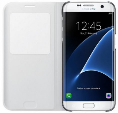  - Samsung  Samsung Galaxy S7 edge S View Cover  EF-CG935PWEGRU