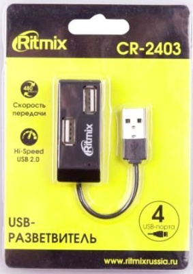 USB- Ritmix CR-2403 Black