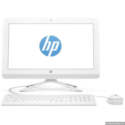  HP 20-c038ur (1EE38EA) 19,5" Intel Celeron J3060(1,6Ghz)/4096Mb/500Gb/DVDRW/Int:Intel HD/Cam/BT/WiFi/Win10/White