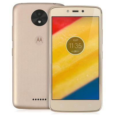 Motorola MOTO C Plus XT1723 (PA800003RU) Whole Gold/5" (1280*720) IPS/4*1,1Ghz/1GB/16GB/4G LTE/ WiFi/BT/4000 mAh/And7.0