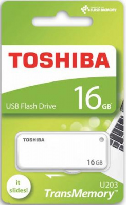  USB 16Gb Toshiba U-Drive U203 THN-U203W0160E4 