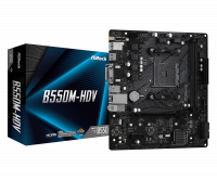   Asrock B550M-HDV Soc-AM4 AMD B550 2xDDR4 mATX AC`97 8ch(7.1) GbLAN RAID+VGA+DVI+HDMI
