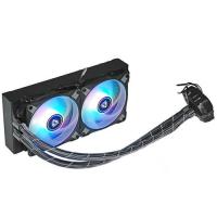    Arctic Cooling Arctic Liquid Freezer II-240 A-RGB Black Multi Compatible All-In-One CPU Water Cooler ACFRE00093A