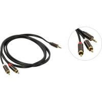  3.5 Jack (M) - 2xRCA (M) Telecom TAV7183M-1.5M , 1.5 , PRO (7958820049682)