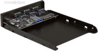 Exegate EX283579RUS  USB    ExeGate U3H-623, 3,5", 3*USB3.0+1*TypeC, , ,   . 