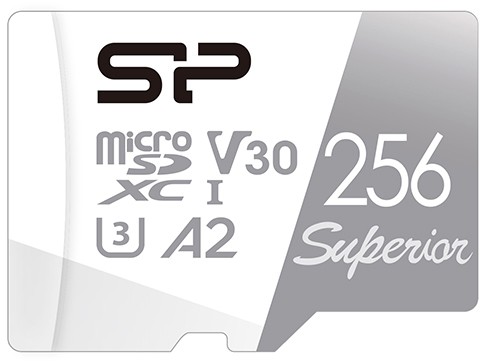 ����� ������ 256Gb MicroSD Silicon Power Superio (SP256GBSTXDA2V20)