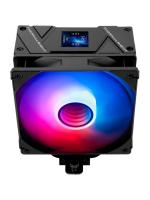 ����� ��� ���������� Thermalright Assassin Spirit 120 Vision ARGB Black (4-pin PWM, LED temp., 154mm, Al/Cu, 4x6mm, ARGB, 1x120mm, 66.17CFM, 25.6dBA, 1500RPM, S: 1851/1700/1200/115X, AM5/AM4, black)