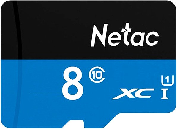 ����� ������ 8Gb MicroSD Netac P500 (NT02P500STN-008G-S)